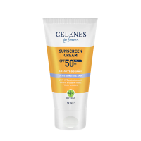 Солнцезащитный крем для сухой и чувствительной кожи Celenes Sunscreen Cream SPF 50+ Dry and Sensitive