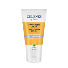Сонцезахисний крем для сухої та чутливої шкіри Celenes Sunscreen Cream SPF 50+ Dry and Sensitive