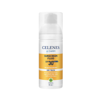 Солнцезащитный флюид Celenes Sunscreen Dry Touch Fluid SPF 30+