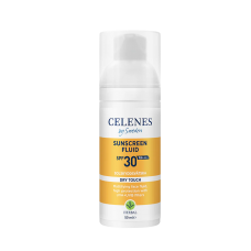 Сонцезахисний флюїд Celenes Sunscreen Dry Touch Fluid SPF 30+