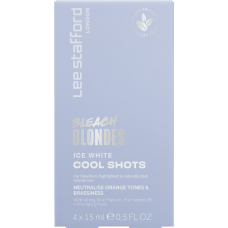 Тонирующие ампулы с синим пигментом Lee Stafford Bleach Blondes Ice White Cool Shots - LS5890