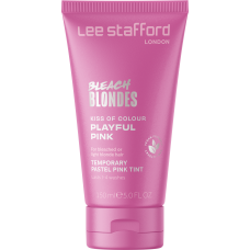 Временный оттеночный пастельно-розовый бальзам для волос Lee Stafford Bleach Blondes Kiss of Colour Pink Treatment - LS5616