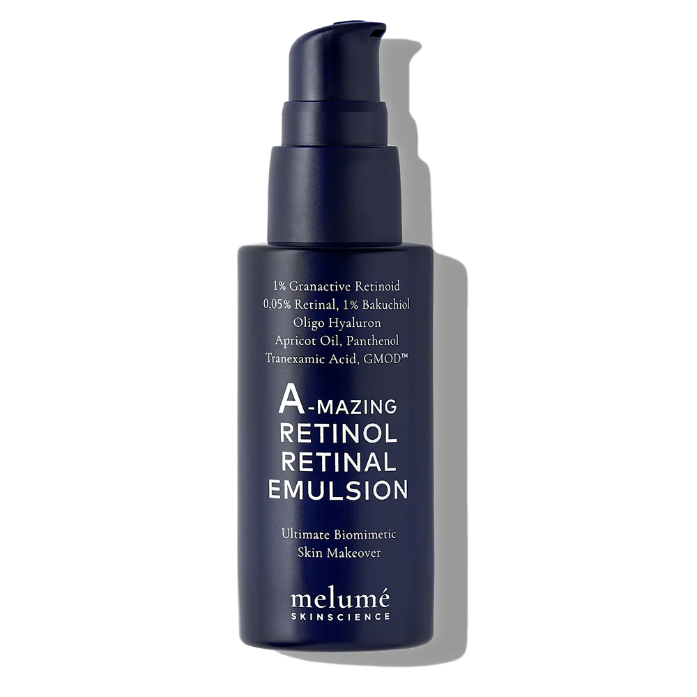 Ночная микроэмульсия с ретиноидом и ретиналем Melume A-mazing Retinol Retinal Emulsion