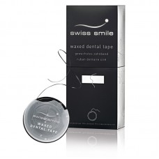 Вощена стоматологічна стрічка зі смаком м’яти Swiss Smile Waxed Dental Tape