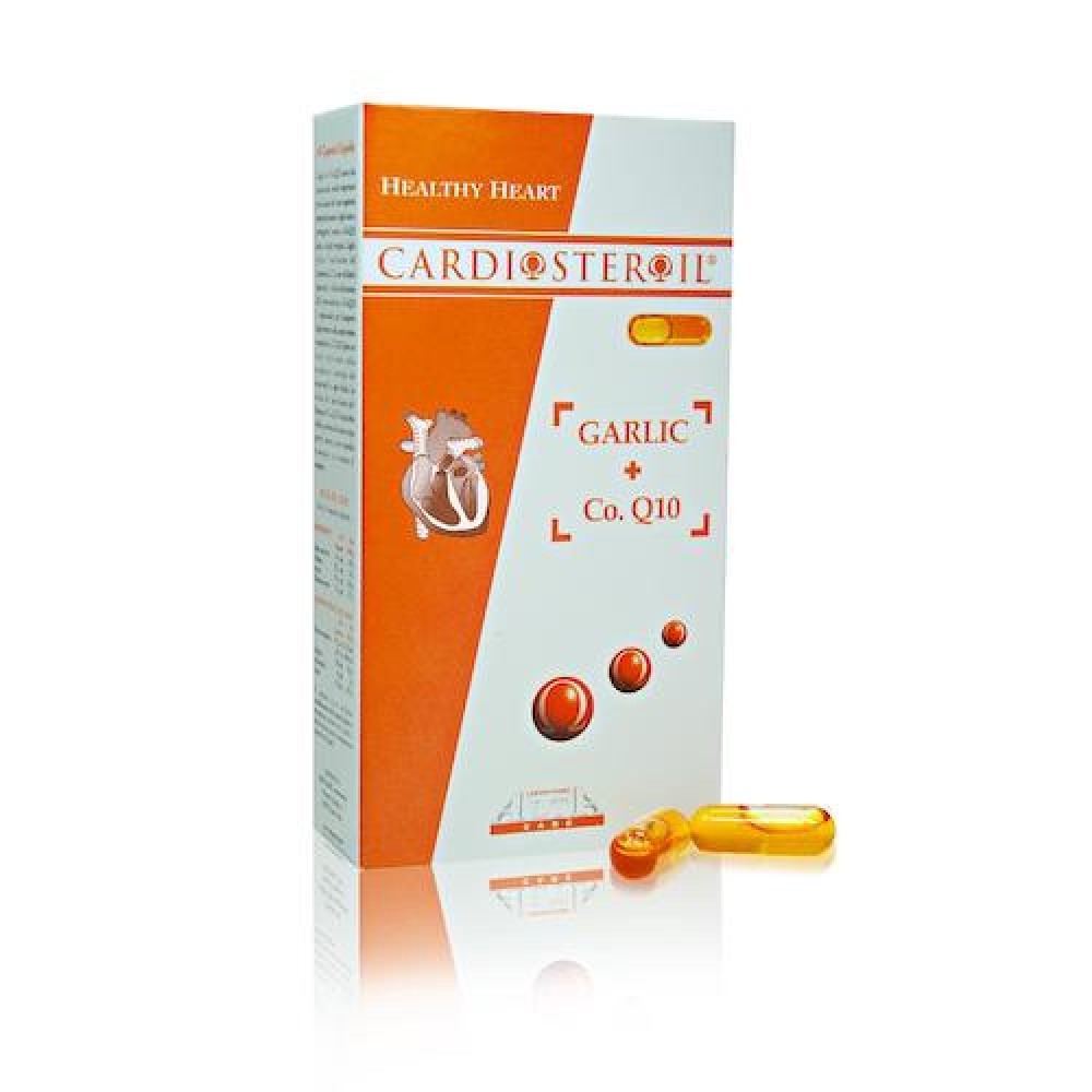 Комплекс для здоровья сердца Cardiosteroil garlic + Co Q10 Alta Care