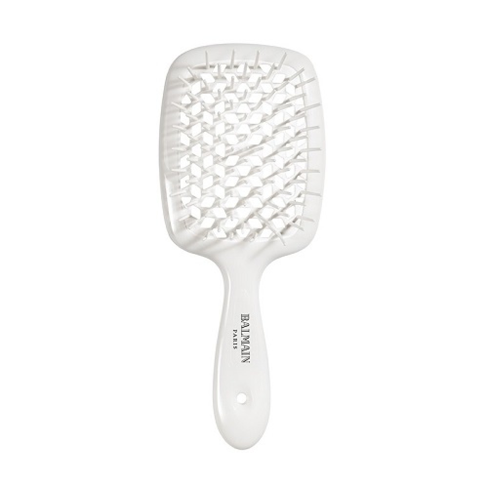 Белая щетка для распутывания волос Balmain White Detangling Brush 