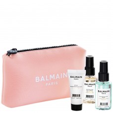 Нежно-розовая косметичка Balmain Limited Edition Cosmetic Bag SS20 Pink