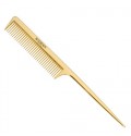 Золотая расческа c длинной ручкой Balmain Golden Tail Comb