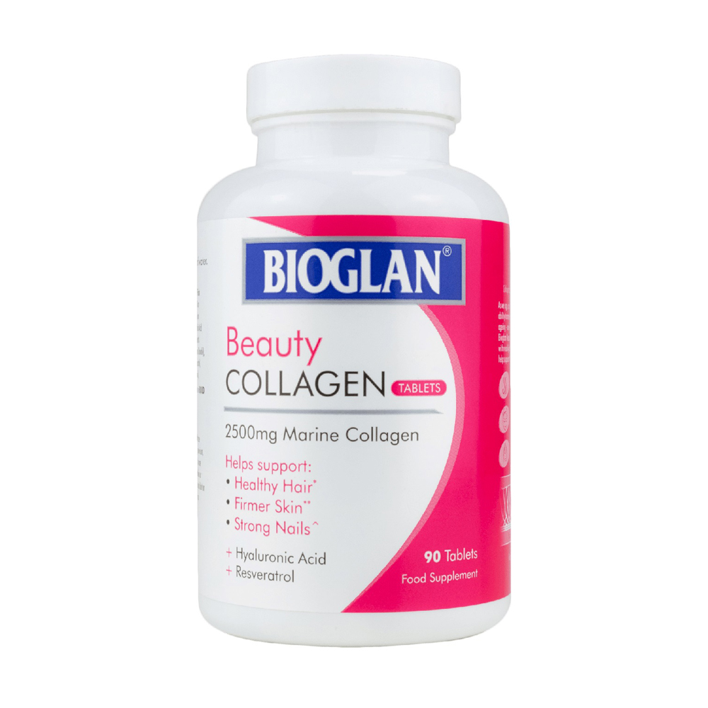 Биоглан Коллаген таблетки для здоровья кожи и волос Bioglan Beauty Collagen 90
