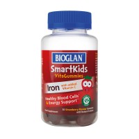 Біоглан желейки для здорового енергетичного обміну дітей від 4 років Bioglan Iron 30