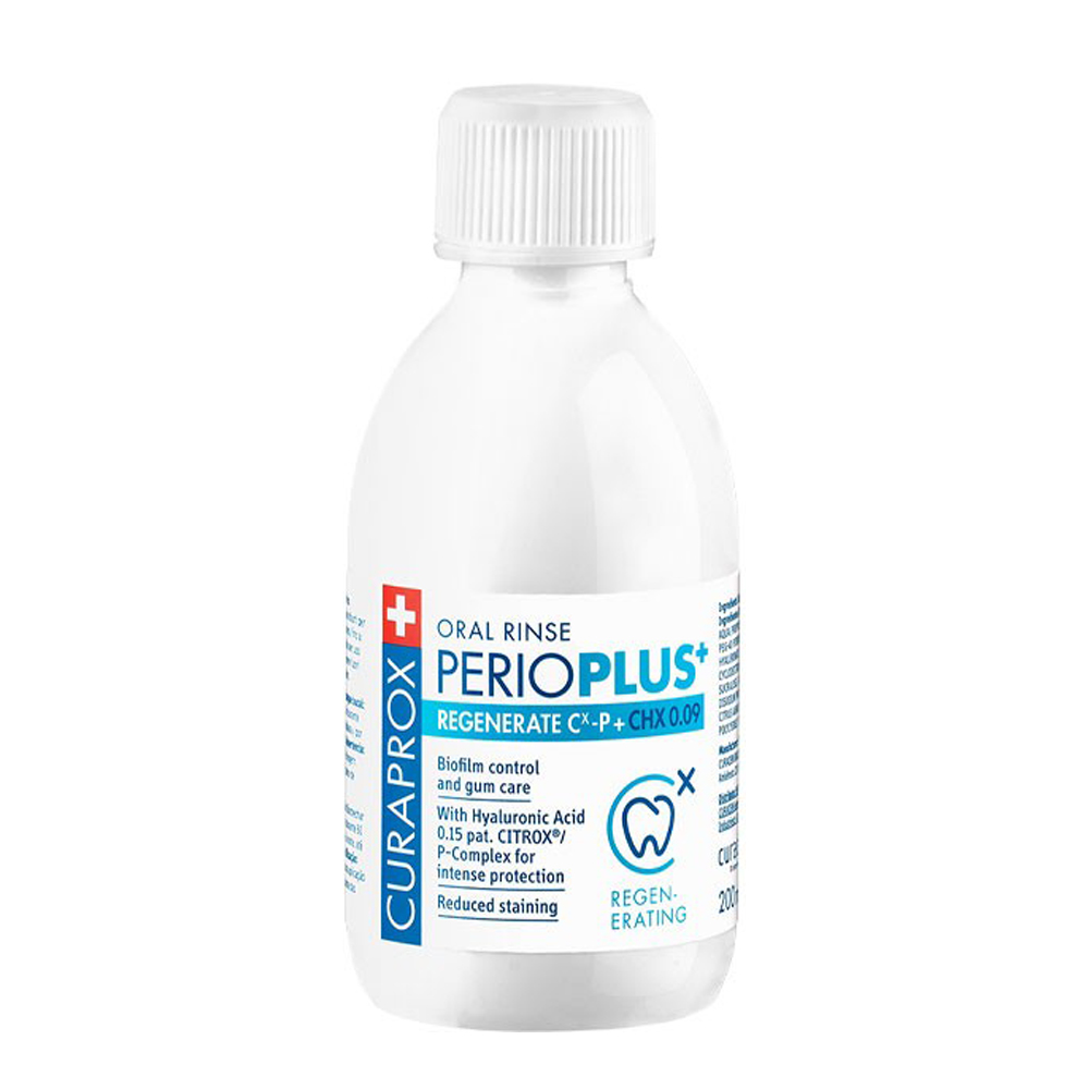 Жидкость-ополаскиватель с хлоргексидином 0.09 Curaprox Perio Plus Regenerate