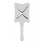 Компактная расческа для сушки феном ikoo paddle X pops platinum white