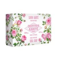 Мыло с маслом Ши Institut Karite Paris Rose Mademoiselle Shea Soap