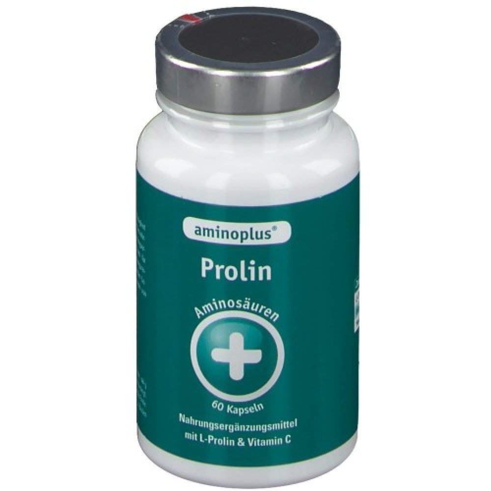 Аминокислота необходимая для выработки коллагена L-пролин с витамином С Kyberg Vital Aminoplus Prolin (капсулы)
