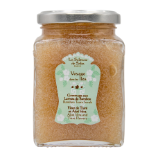 Скраб для тела Цветы Тиаре и Алоэ Вера La Sultane de Saba Voyage Iles Bamboo Tears Body Scrub Aloe Vera and Tiare Flower