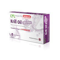 Комплекс полезных жирных кислот Omega-3 и витамина D3 LYL Krill Oil Winter