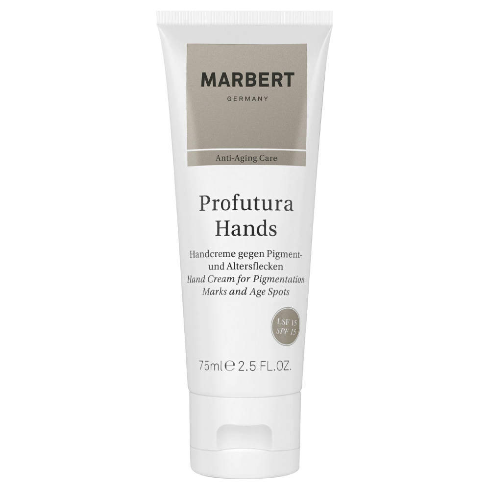 Антивозрастной крем для рук от пигментации Marbert Profutura Hands Hand Cream for Pigmentation Marks and Age Spots