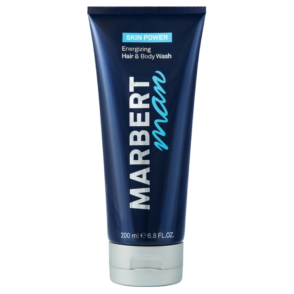 Гель для тела и волос Marbert Man Skin Power Hair and Body Wash