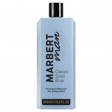 Шампунь и гель для душа Marbert Man Classic Steel Blue Shower Gel and Shampoo
