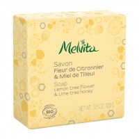 Мыло Лимон и Липа Melvita Lemon Tree Flower Lime Tree Honey Soap