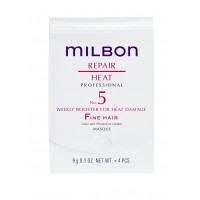 Пролонгуючий бустер для тонкого волосся Milbon Professional Repair Heat No. 5 Weekly Booster Fine Hair