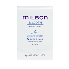 Пролонгуючий бустер для жорсткого та неслухняного волосся Milbon Professional Smooth No. 4 Weekly Booster Coarse Hair