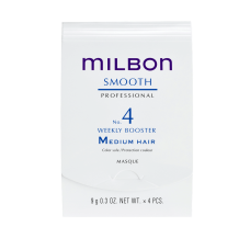 Пролонгирующий бустер для нормальных волос Milbon Professional Smooth No. 4 Weekly Booster Medium Hair