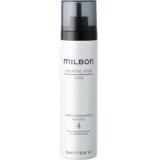 Мус для кучерявого волосся Milbon Professional Wave Enhancing Mousse 4
