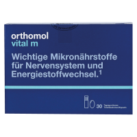 Вітамінний комплекс проти хронічної втоми і стресів у чоловіків (питні пляшечки і капсули) ORTHOMOL Vital М