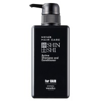 Тонизирующий шампунь-кондиционер для мужчин SHINSHI Men's Hair Care Active Shampoo and Conditioner