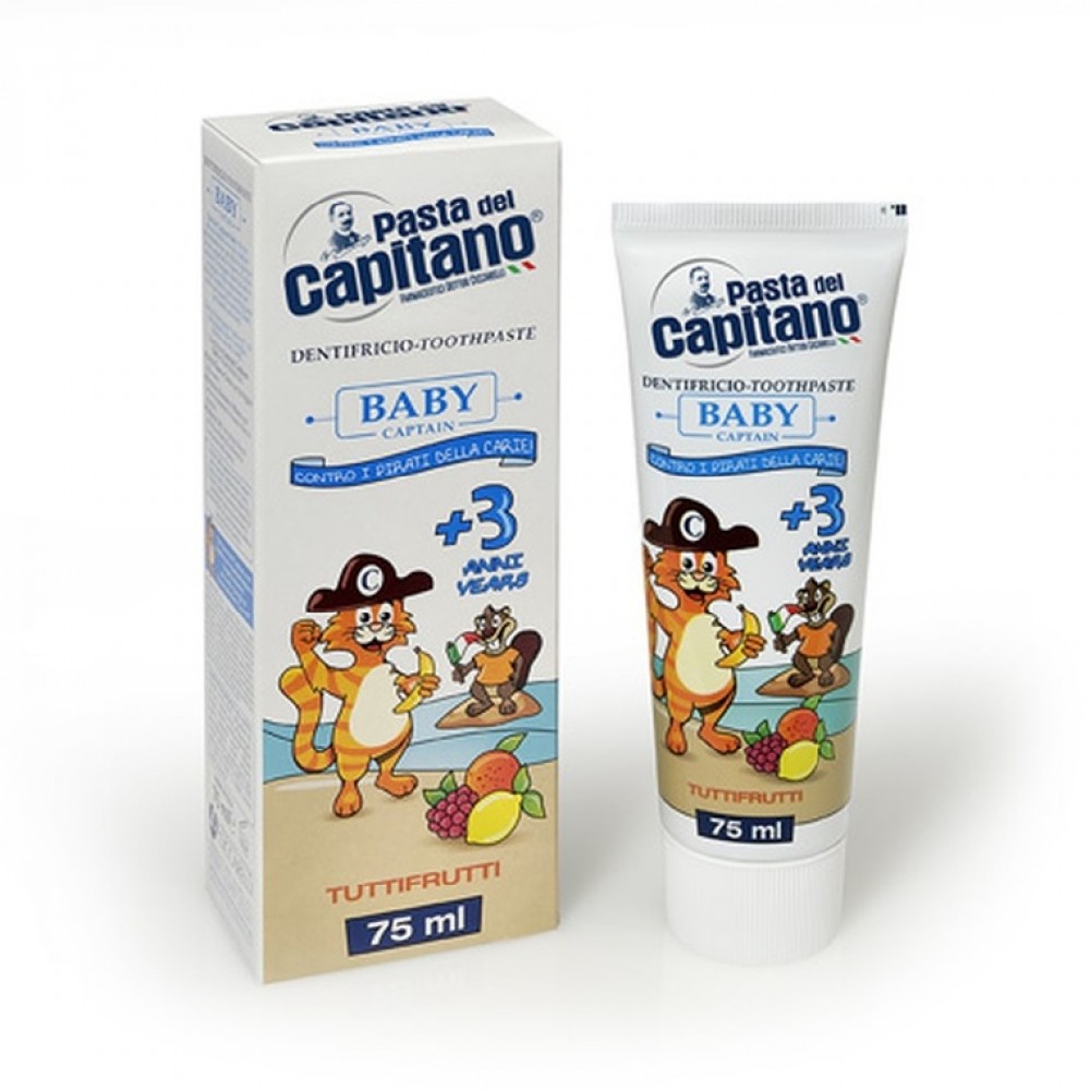 PDC зубная паста для детей 3+ Baby Tutti-frutti 75 ml.