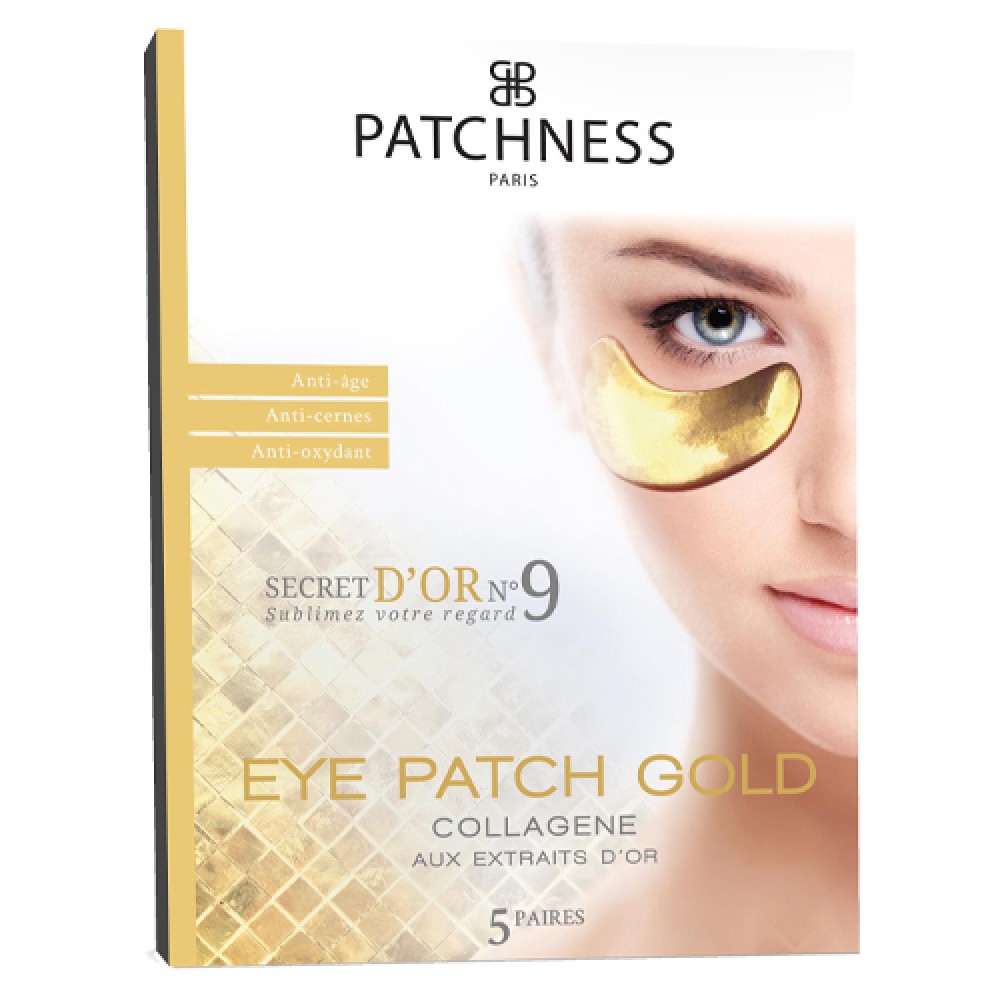 Антивозрастные патчи под глаза с экстрактом золота Patchness Eye Patch Gold