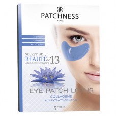 Восстанавливающие патчи под глаза с экстрактом лотоса Patchness Eye Patch Lotus