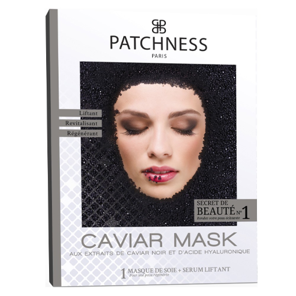 Восстанавливающая маска для лица с экстрактом икры Patchness Mask Caviar