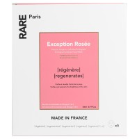 Набор из пяти восстанавливающих масок для лица с церамидами RARE Paris Exception Rosee Regenerating Face Mask