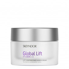 Крем-ліфтинг для обличчя та шиї Skeyndor Global Lift Contour Face and Neck Cream For Normal To Combination Skin