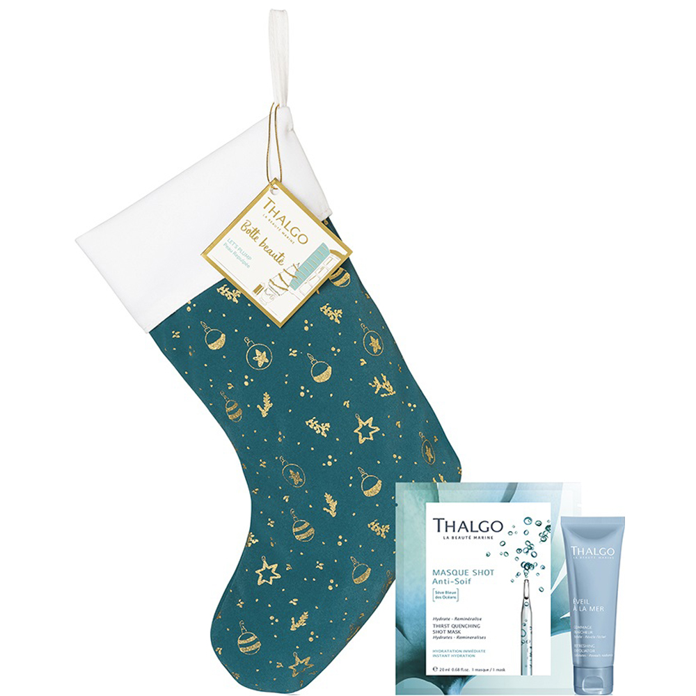 Подарочный набор Рождественский носок Наполнение Thalgo Santas Beauty Lets Plump