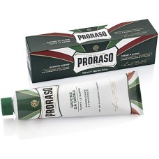 Освежающий крем для бритья с экстрактом эвкалипта Proraso Green Line Refreshing Shaving Cream