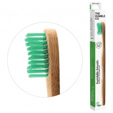 Зубна щітка бамбукова Зелена м'яка The Humble Co Brush Adult Soft Bristles