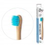 Зубная щетка для детей бамбуковая Голубая 0-3 лет ультрамягкая The Humble Co Brush Baby Blue Ultra-Soft Bristles