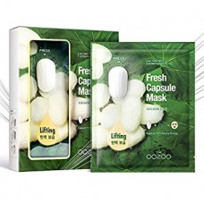 Маска с капсулой-активатором с экстрактом шелка для лифтинга и увлажнения THE OOZOO Fresh Capsule Mask Cocoon Silk