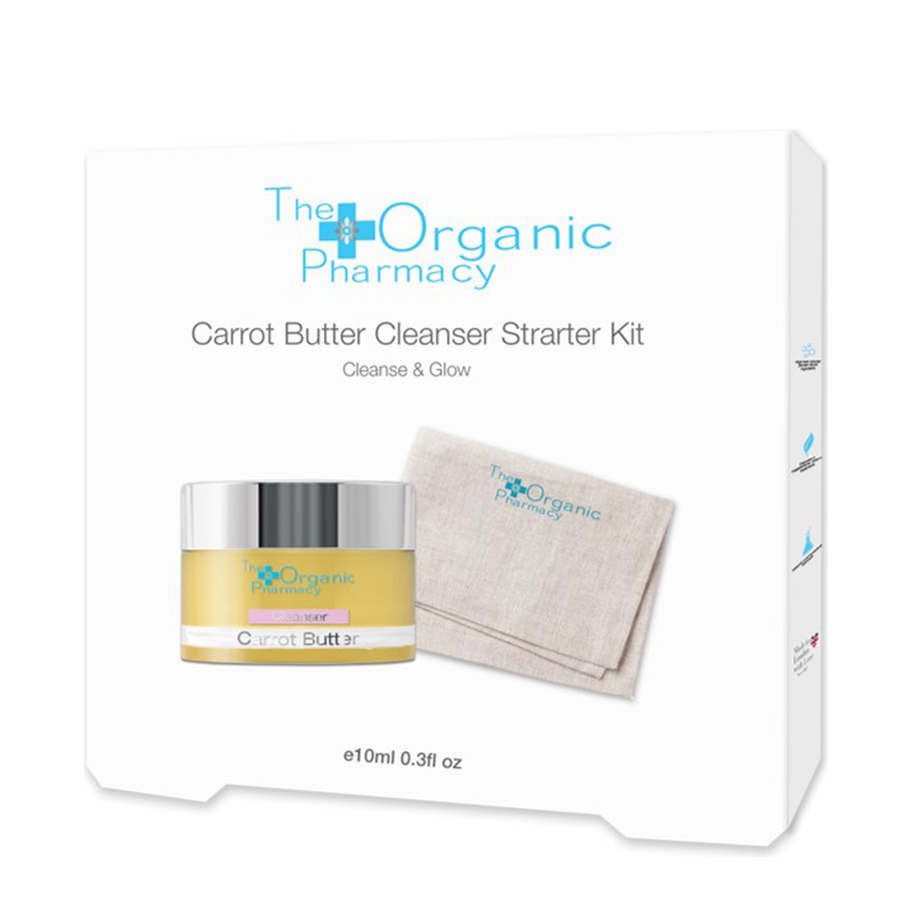Косметический набор The Organic Pharmacy Carrot Butter Cleansing and Muslin Cloth Small