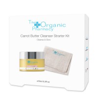 Косметичний набір The Organic Pharmacy Carrot Butter Cleansing and Muslin Cloth Small