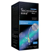 Укрепляющий шампунь для мужчин против выпадения волос Trichoderm Black Men Shampoo