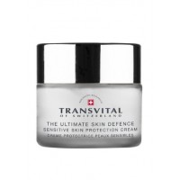 Анти-віковий крем для захисту чутливої шкіри Sensitive Skin Protection Cream SPF 15 Transvital