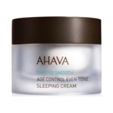 Ночной восстанавливающий крем выравнивающий тон кожи Ahava Age Control Even Tone Sleeping Cream