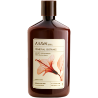 Мягкий крем для душа гибискус/инжир Ahava Mineral Botanic Cream Wash Hibiscus