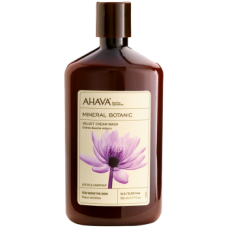 М'який крем для душу лотос/солодкий каштан Ahava Mineral Botanic Cream Wash Lotus