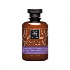 Делікатний гель для душу Лаванда Apivita Caring Lavender Shower Gel For Sensitive Skin