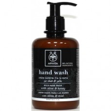 Деликатное средство для мытья рук с оливой и медом Apivita Mild Hand Wash